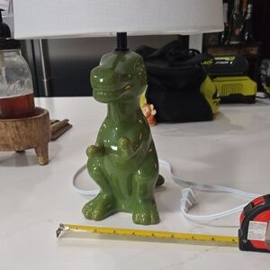 Dinosaur Lamp With Shade. No Bulb Included